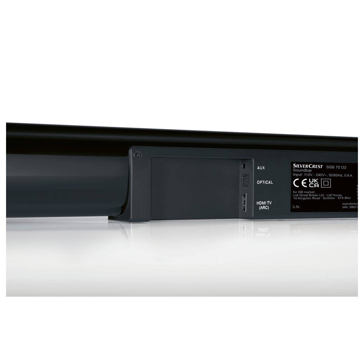 Stereo € - 51,99 2.1-System, gut, B-Ware Bluetooth® SILVERCREST® Soundbar,