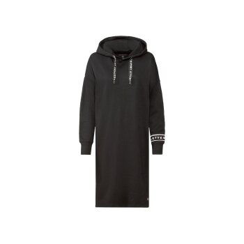 CRIVIT by Jette Sport Damen Sweatkleid mit Baumwolle (schwarz, S(36/38)) - B-Ware neuwertig