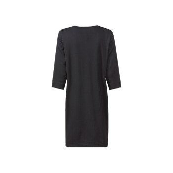 esmara® Damen Kleid, mit Viskose, leger geschnitten (schwarz, XS(32/34)) - B-Ware neuwertig