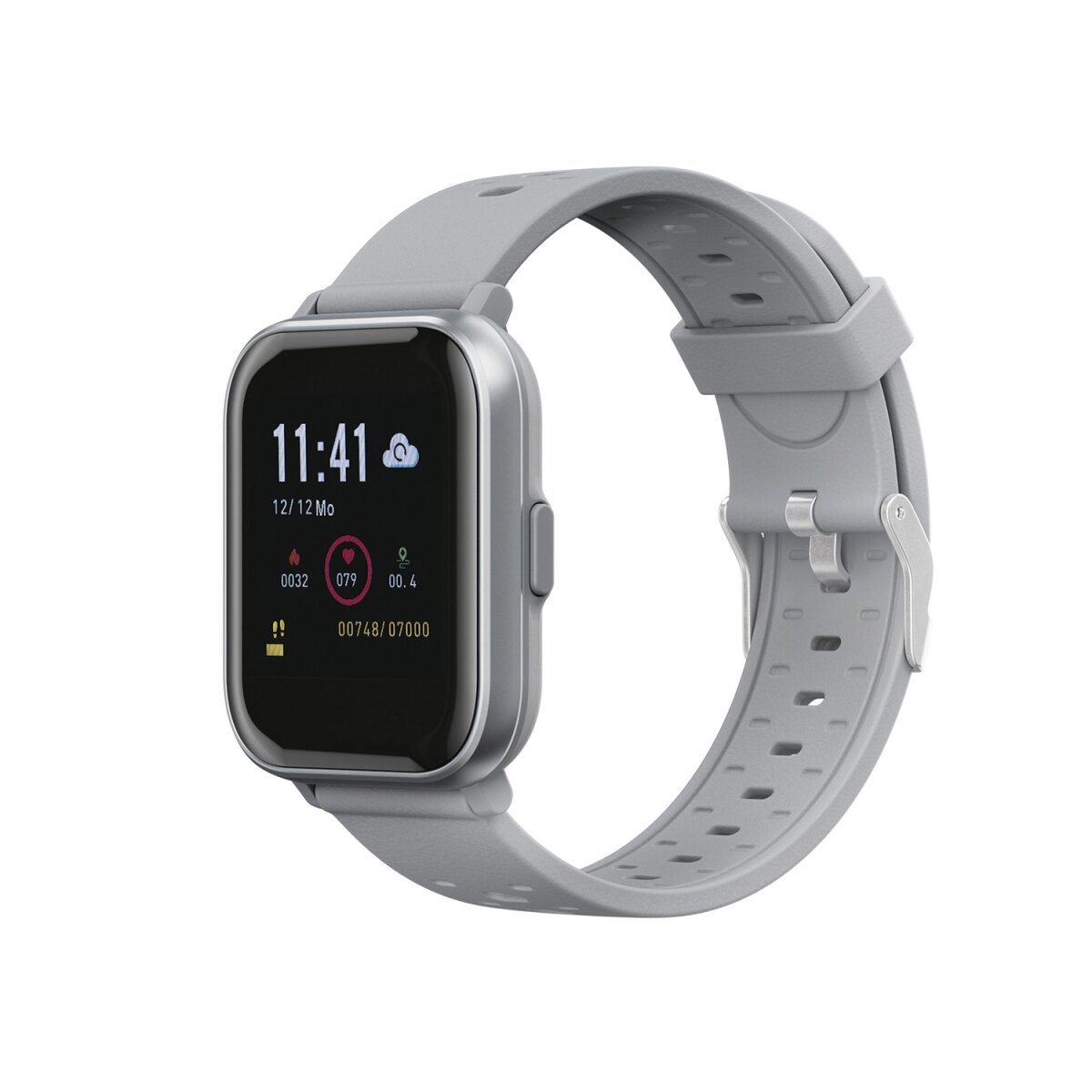 SILVERCREST® Smartwatch, grau - B-Ware sehr gut, 30,99 €