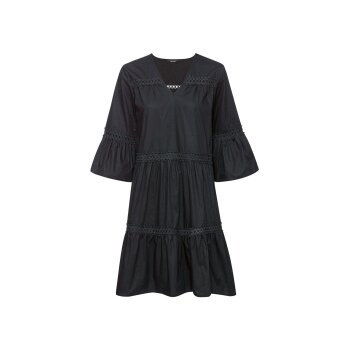 esmara® Damen Kleid kurz, L, schwarz - B-Ware neuwertig