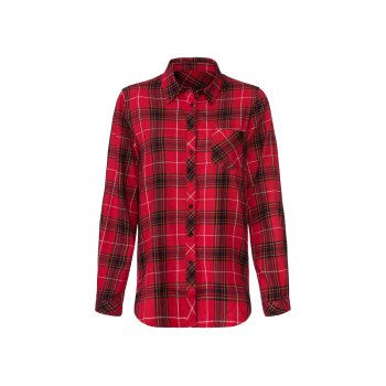 esmara® Damen Flanellhemd aus reiner Baumwolle - B-Ware
