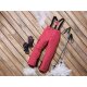 CRIVIT Mädchen Skihose, wasserabweisendes Obermaterial (pink, 146/152) - B-Ware neuwertig