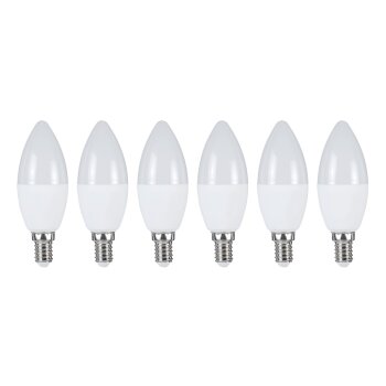 LIVARNO home LED-Lampen, 6er-Set (Kerzen E14) - B-Ware sehr gut