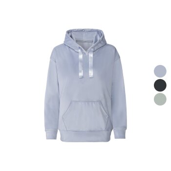 esmara® Damen Hoodie aus weicher Nicki-Qualität...