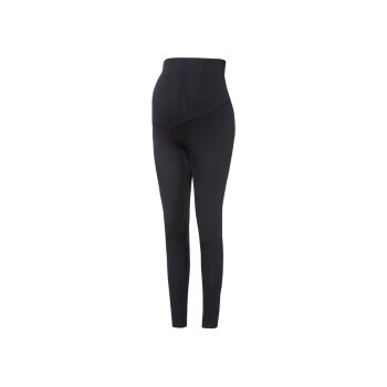 esmara® Damen Umstands Leggings, 2 Stück, mit Bio-Baumwolle (anthrazit, XS(32/34)) - B-Ware neuwertig