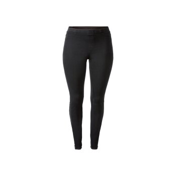esmara® Damen Thermo-Jeggings, mit aufgesetzten Gesäßtaschen (schwarz, 50) - B-Ware neuwertig