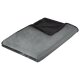 LIVARNO home Teddyfleece Kuscheldecke, 150 x 200 cm (Grau) - B-Ware neuwertig