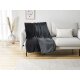 LIVARNO home Teddyfleece Kuscheldecke, 150 x 200 cm (Grau) - B-Ware neuwertig