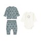 BELLYBUTTON Baby Mädchen / Jungen Geschenkset, mit Bio-Baumwolle (Blau, 56) - B-Ware neuwertig