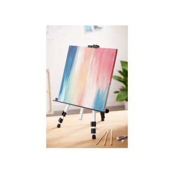 crelando® Aluminium-Staffelei, mit Tasche - B-Ware neuwertig