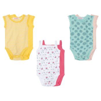 lupilu® Baby Mädchen Body, 2 Stück, in...