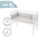 roba Beistellbett roba Style 2 in 1, weiß, inkl. Matratze, Nestchen & Barriere - B-Ware neuwertig