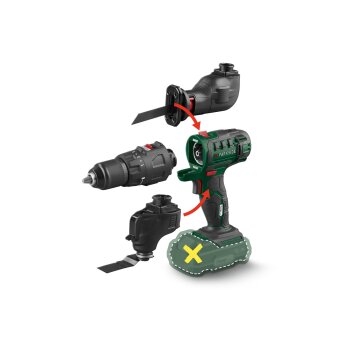 PARKSIDE® 20 V Akku-Kombigerät 3-in-1...