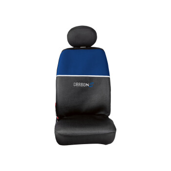 ULTIMATE SPEED® Autositzbezug »Carbon«, 14-teilig (blau) - B-Ware neuwertig