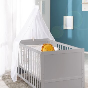 roba Komplettbettset Sternenzauber grau 70 x 140 cm -...