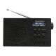 SILVERCREST® DAB+-Radio »SDR 15 A3«, kabellos, schwarz - B-Ware sehr gut