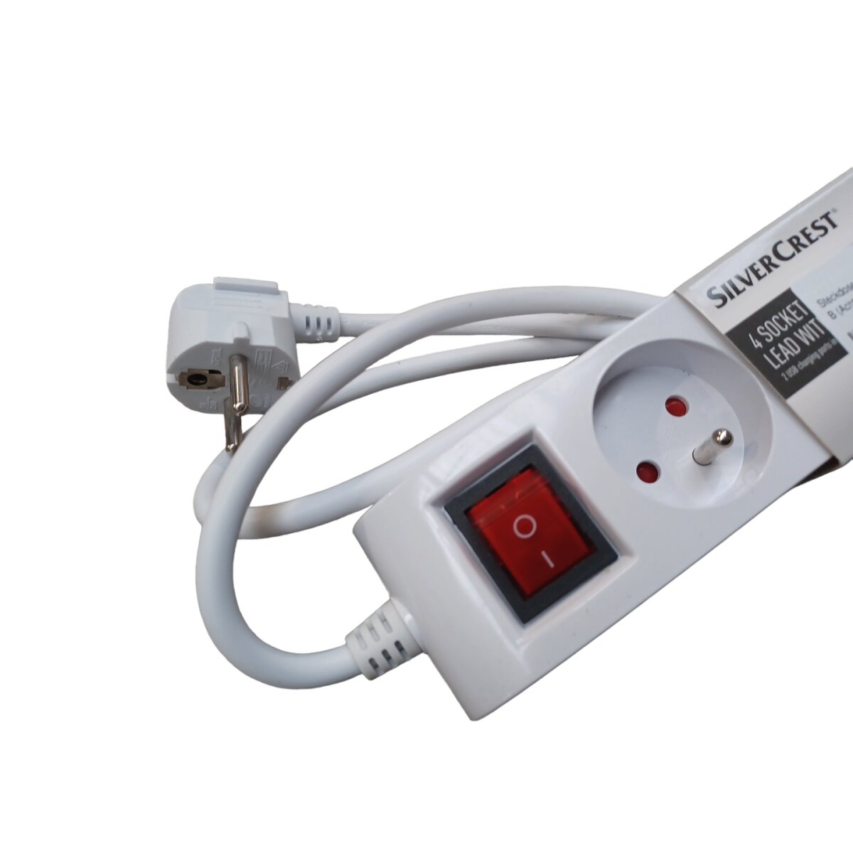 SILVERCREST® Steckdosenleiste, 4-fach mit USB - B-Ware neuwertig, 6,99 €