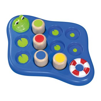 Playtive Holz Motorikspiel, Modell 2023 (Soundspiel Frosch) - B-Ware sehr gut