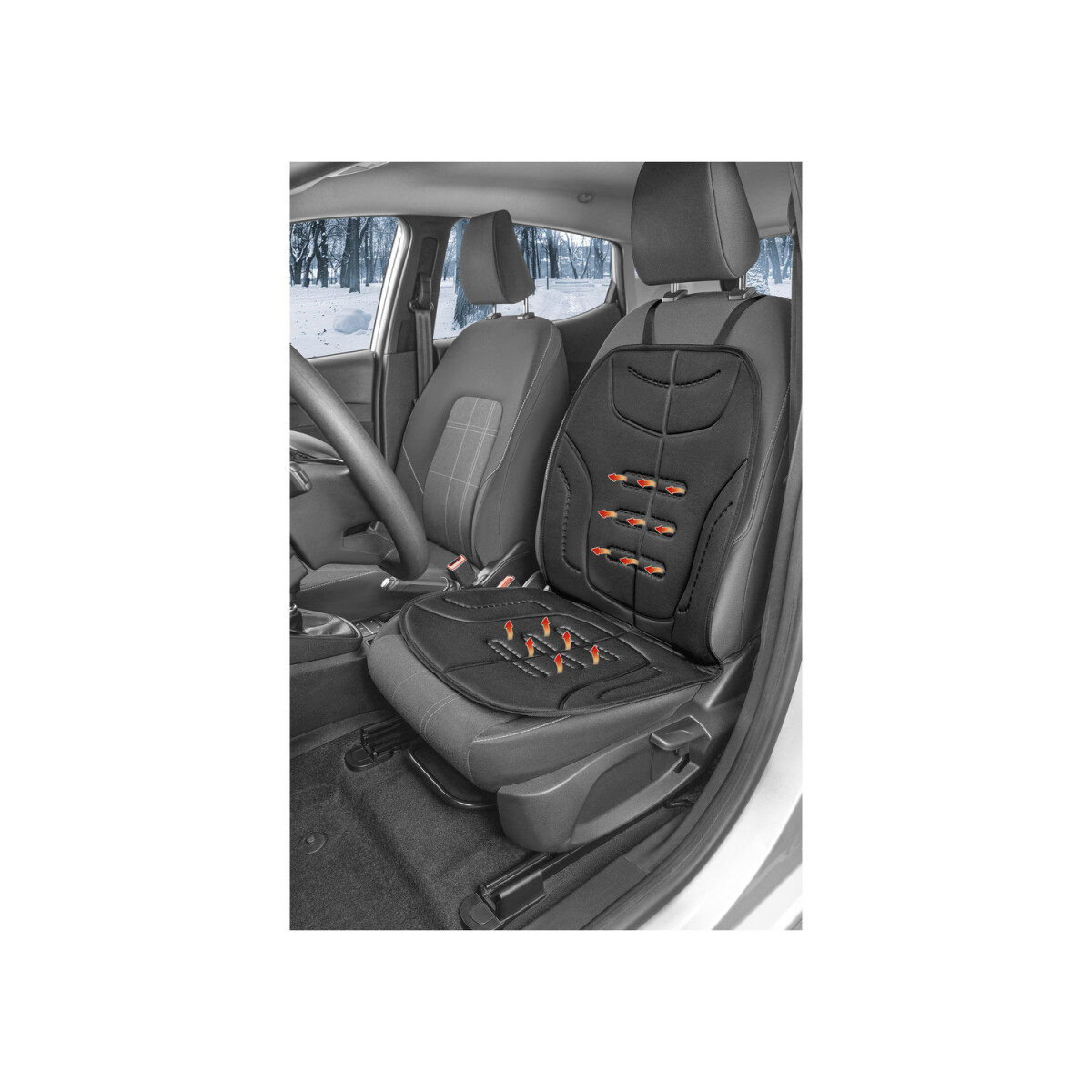 ULTIMATE SPEED® Autositzauflage, - 11,99 gut, beheizbar 12 »UASB € C2«, sehr B-Ware