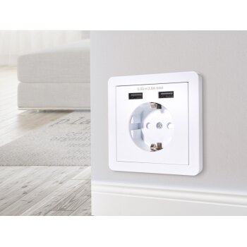 Silvercrest USB-Steckdose »SSUSB 2 A1«, 16 A...