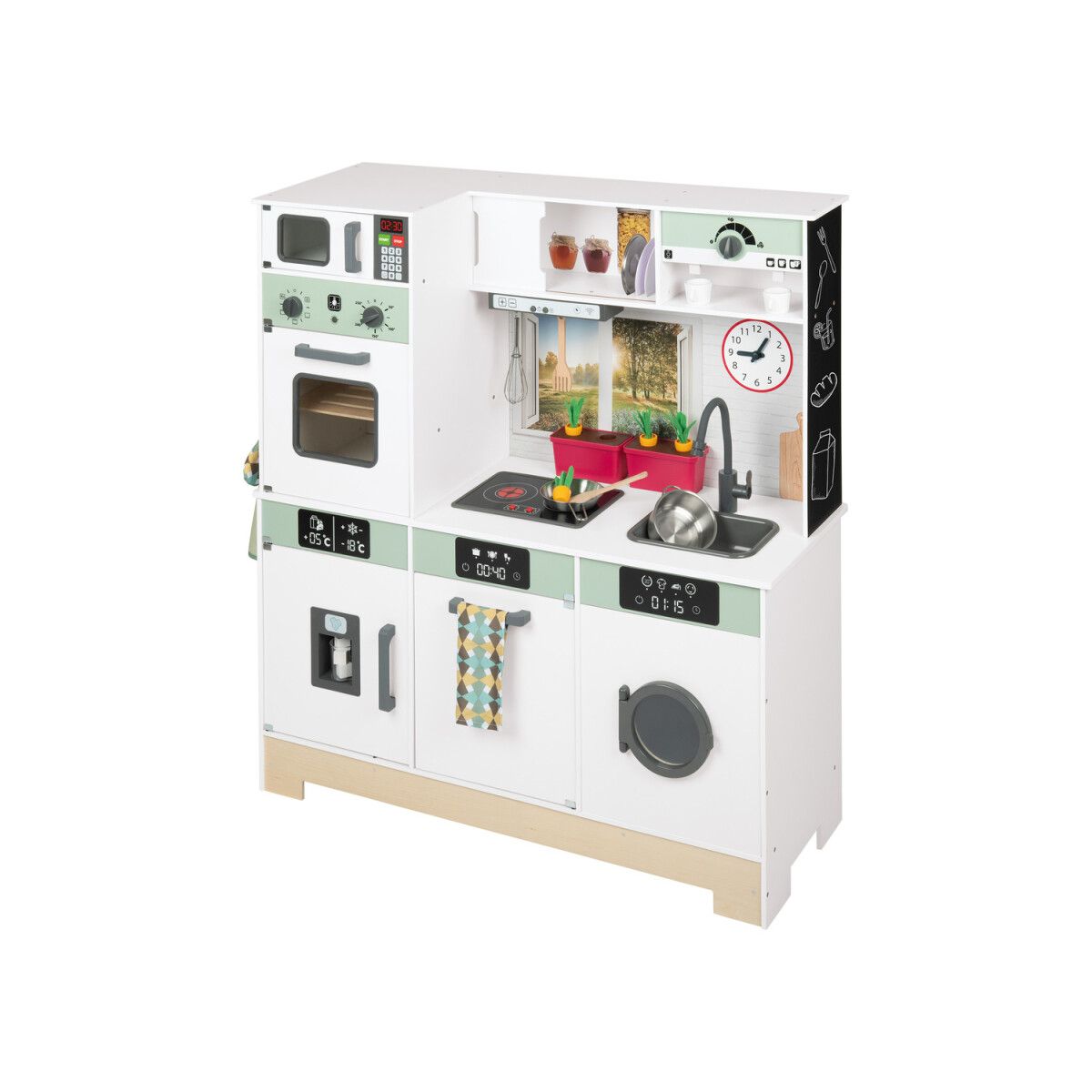 Playtive Holz Spielküche »Gourmet«, mit Licht und Sound - B-Ware neuwertig,  135,99 €
