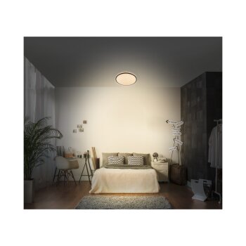 Livarno home Deckenleuchte Starlight LED, schwarzer Rand - B-Ware neuwertig