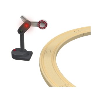 Playtive Eisenbahn-Set City-Express / Dinoland, aus Buchenholz - B-Ware