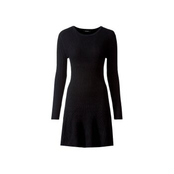 esmara® Damen Feinstrick Kleid, tailliert geschnitten (anthrazit, L(44/46)) - B-Ware neuwertig