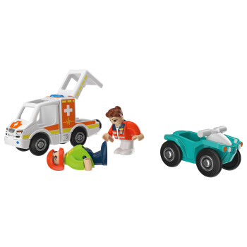 Playtive Spielzeug Einsatzfahrzeug, mit Licht und Sound - B-Ware