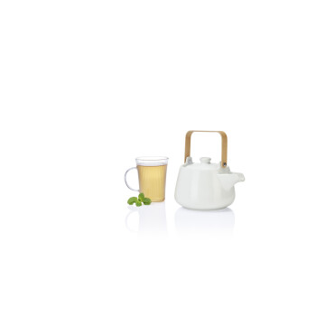 ERNESTO® Teekanne/ Tassen-Set/ Zuckerdose-und-Milchkännchen-Set - B-Ware