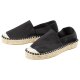 esmara® Damen Espadrille mit modischem Juterand (schwarz, 37) - B-Ware sehr gut