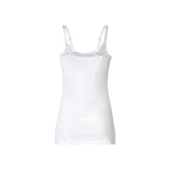 esmara® Damen Still-Tops, 2 Stück, mit hohem Bio-Baumwollanteil (schwarz/weiß, S(36/38)) - B-Ware neuwertig