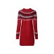 esmara® Damen Strickkleid, Muster im im Norwegerstil - B-Ware