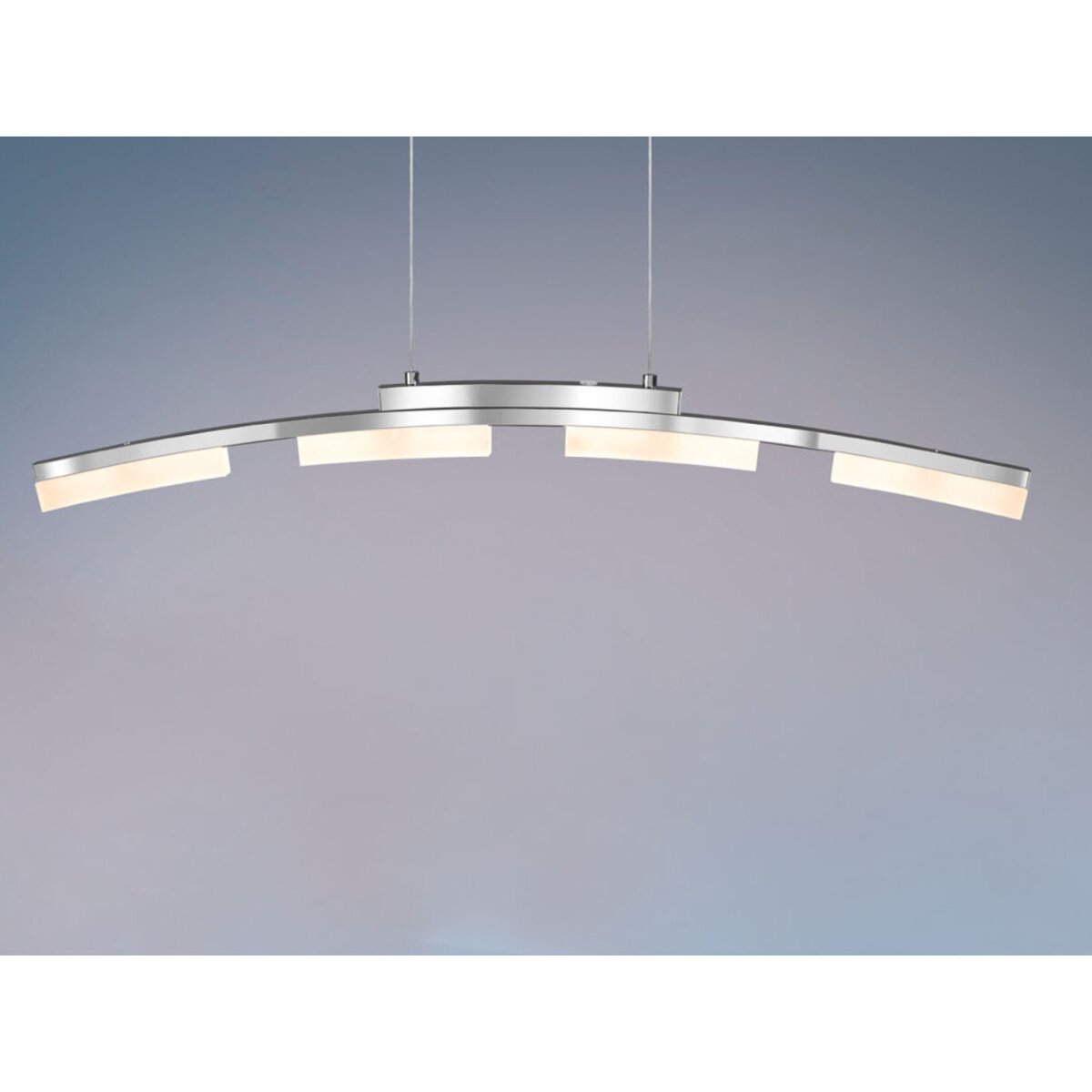 LIVARNO home LED-Deckenleuchte / LED-Pendelleuchte, blendfreie Beleuchtung  (Pendel Balken gebogen) -, 26,99 €