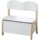 roba Kindertruhenbank, aus Massivholz und MDF gefertigt, Rücken und Sitzfläche bicolor - B-Ware sehr gut