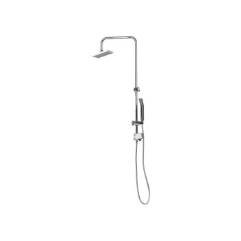 LIVARNO home Überkopfbrause-Set, mit 150-cm-Brauseschlauch (eckig) - B-Ware sehr gut