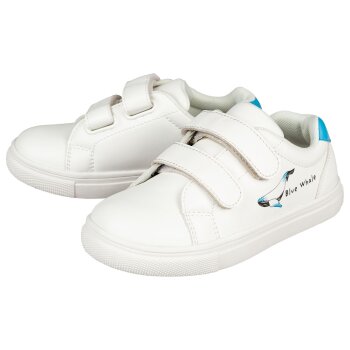 lupilu® Kleinkinder Jungen Sneaker mit Klettverschluss (weiß, 28) - B-Ware sehr gut