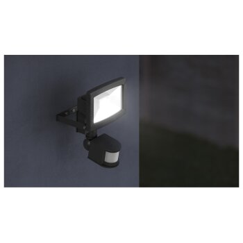 LIVARNO home LED-Strahler / LED-Außenstrahler, 22 W (Externer Bewegungmelder) - B-Ware sehr gut