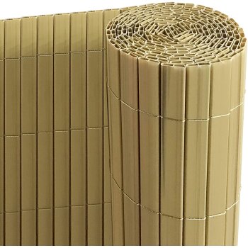 Ribelli Sichtschutzmatte, aus PVC, 140 x 300 cm, bambus -...