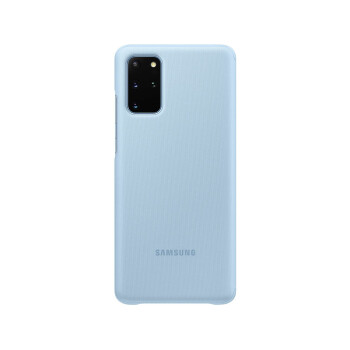 SAMSUNG Cover Clear View Cover EF-ZG985 für Galaxy S20+, Blau - B-Ware neuwertig