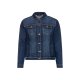 esmara® Damen Jeansjacke, leicht tailliert geschnitten (dunkelblau, 50) - B-Ware neuwertig