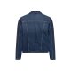 esmara® Damen Jeansjacke, leicht tailliert geschnitten (dunkelblau, 50) - B-Ware neuwertig