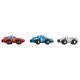 Playtive Holz »Fahrzeuge«, Magnetkupplungen, 3-teilig, Modell 2022 (Rennwagen- Set) - B-Ware neuwertig