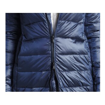 esmara® Damen Lightweight-Mantel, ultraleicht und warm (navy metallic, S(36/38)) - B-Ware neuwertig