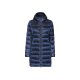 esmara® Damen Lightweight-Mantel, ultraleicht und warm (navy metallic, S(36/38)) - B-Ware neuwertig