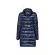esmara® Damen Lightweight-Mantel, ultraleicht und warm (navy metallic, S(36/38)) - B-Ware neuwertig