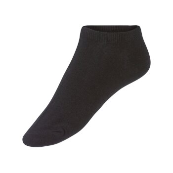 esmara® Damen Sneakersocken, 7 Paar, mit hohem Baumwollanteil (schwarz, 35-38) - B-Ware neuwertig
