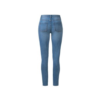 esmara® Damen Jeans, Super Skinny Fit, mit hohem Baumwollanteil (blau, 34) - B-Ware neuwertig