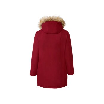 ESMARA® Damen Parka, mit wärmendem Futter (dunkelrot, XL(48/50)) - B-Ware neuwertig